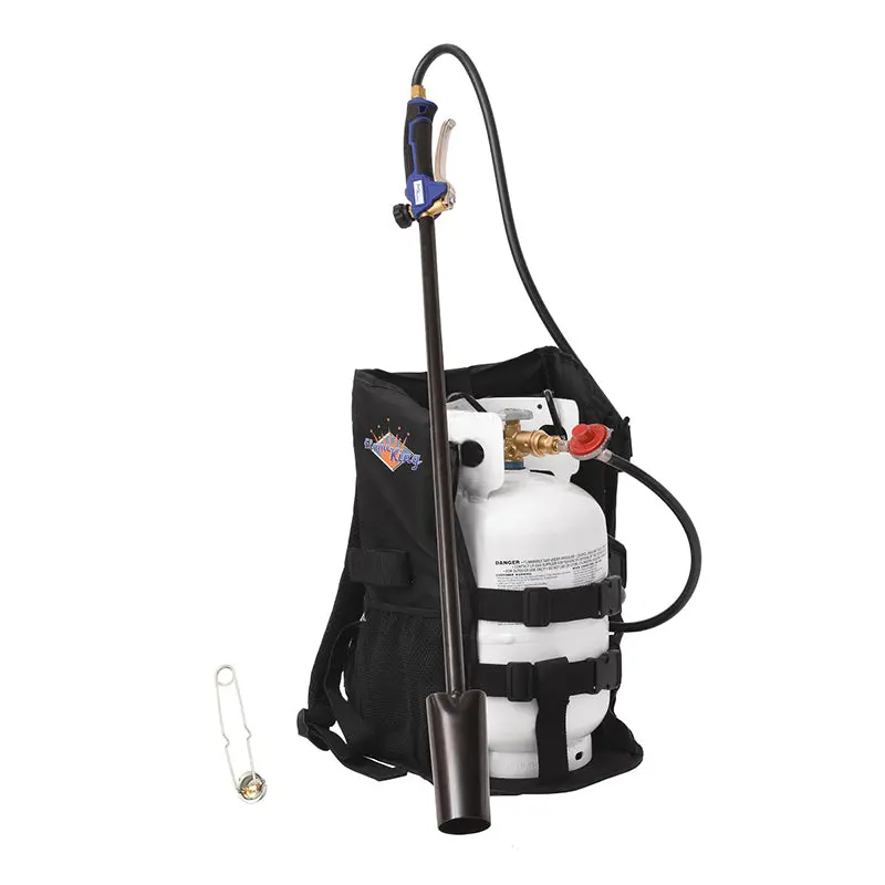 Flame King 10 Lb Propane Bundle – 100,000 Btu Torch And Propane Backpack 1