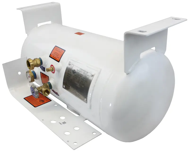 Flame King 12.2-Gallon Asme Propane Tank – Compact Rv And Trailer Cylinder 1