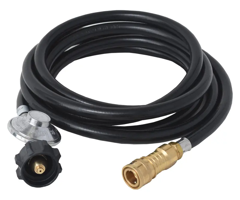 Flame King 12-Foot Quick-Connect Propane Hose For Mr. Heater & Buddy Heaters 1