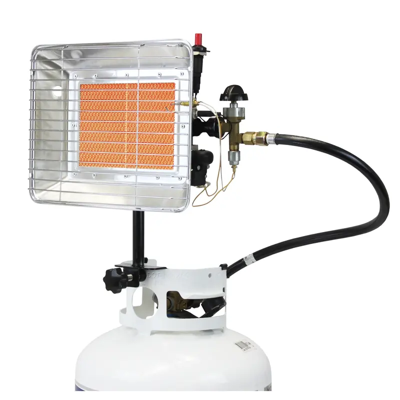 Flame King 13,000 Btu Portable Propane Tank-Top Heater With Auto-Igniter 1
