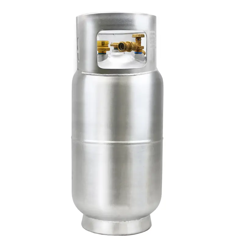 Flame King 33.5Lb Aluminum Forklift Propane Tank With Integrated Gauge 1