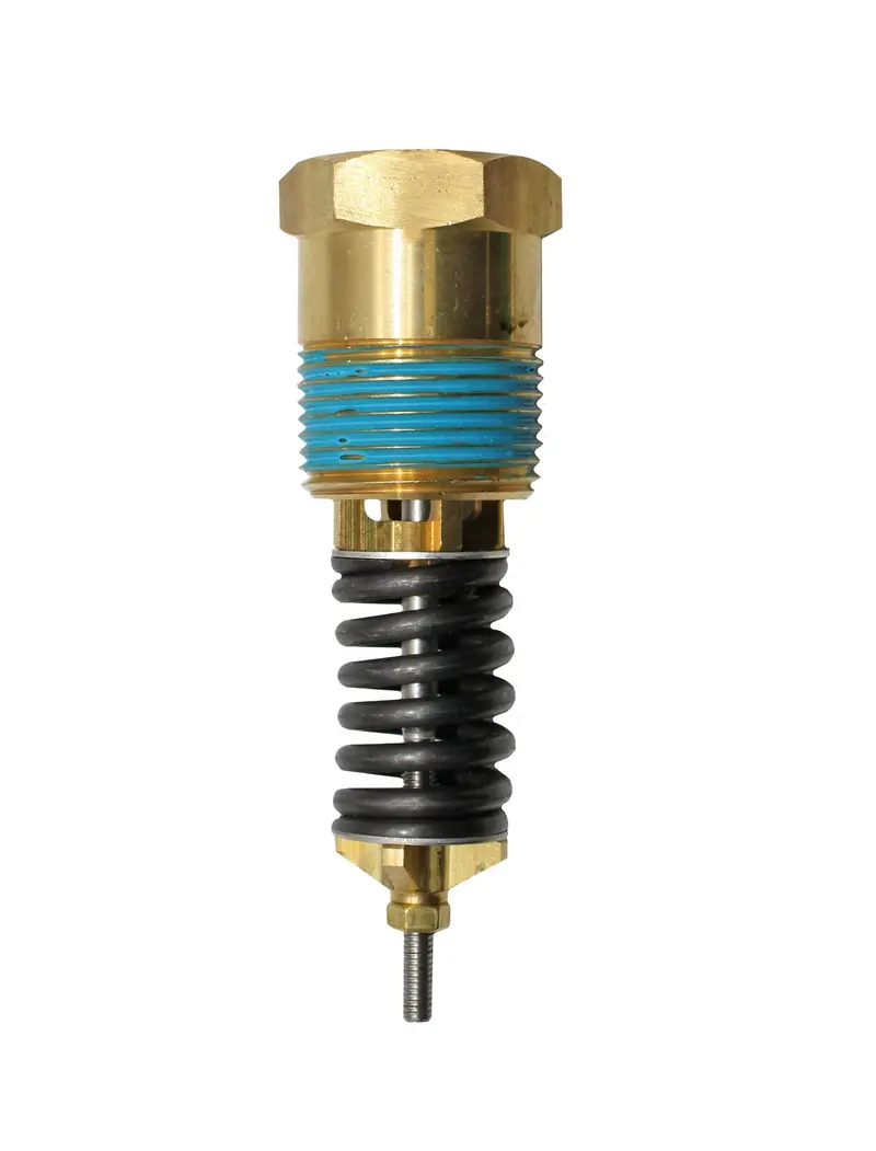 Flame King 400 Psi Refrigerant Tank Pressure Relief Valve With 3/4" Mpt Fitting For 239Lb And 420Lb Cylinders 1