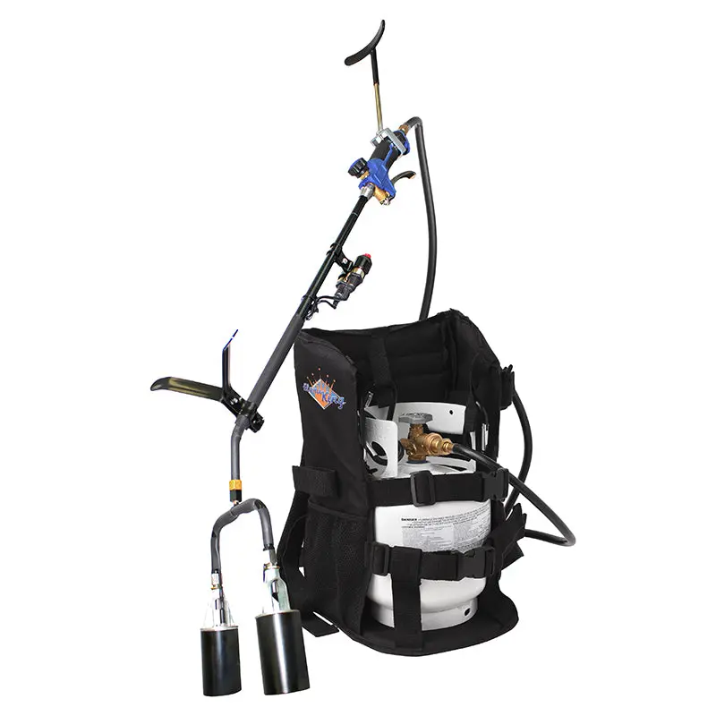 Flame King 5 Lb Propane Bundle – 1 Million Btu Torch And Propane Backpack 1