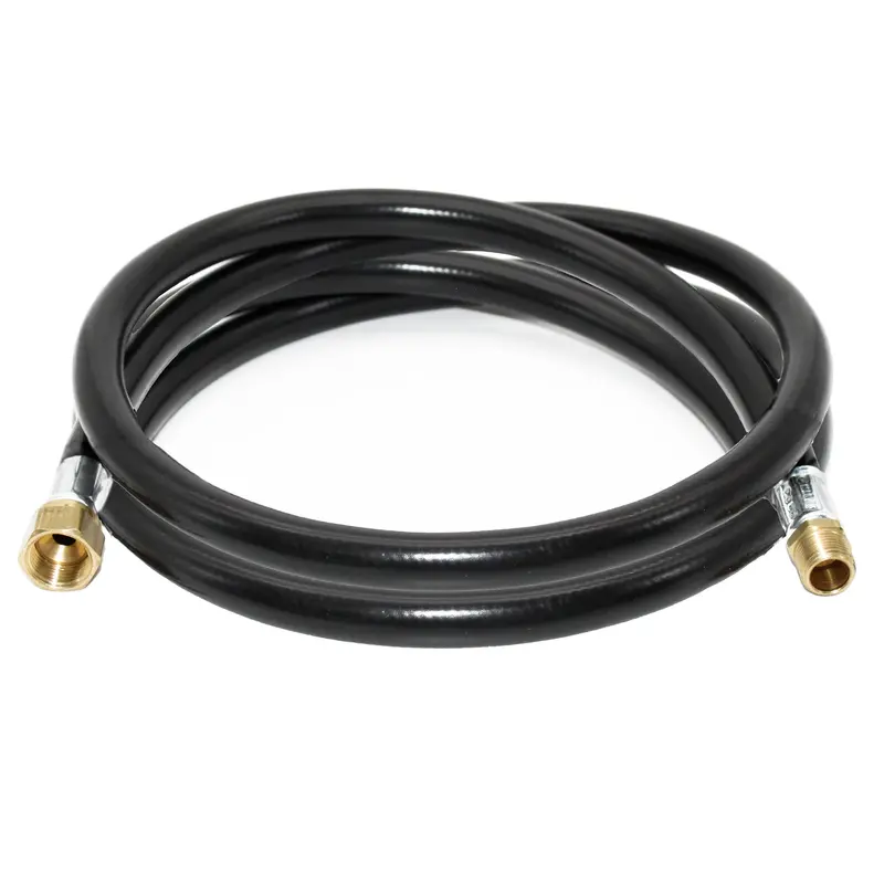 Flame King 60" Flexible Thermoplastic Gas Hose For Lp And Natural Gas – 3/8" Id 1