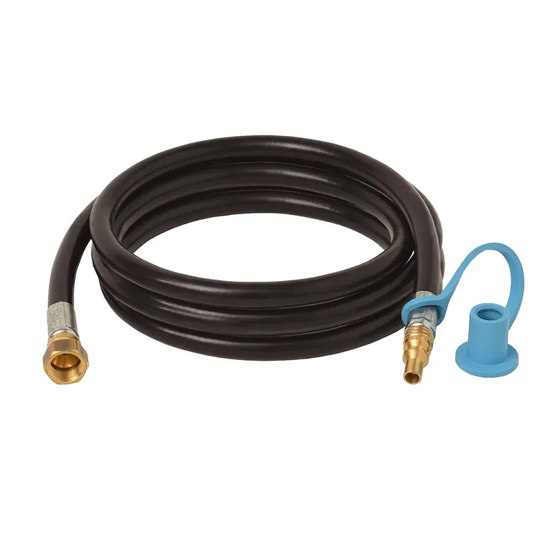 Flame King 72-Inch Low-Pressure Quick-Connect Propane Hose – 3/8" Id Female Sae Fitting For Rvs & Vans 1