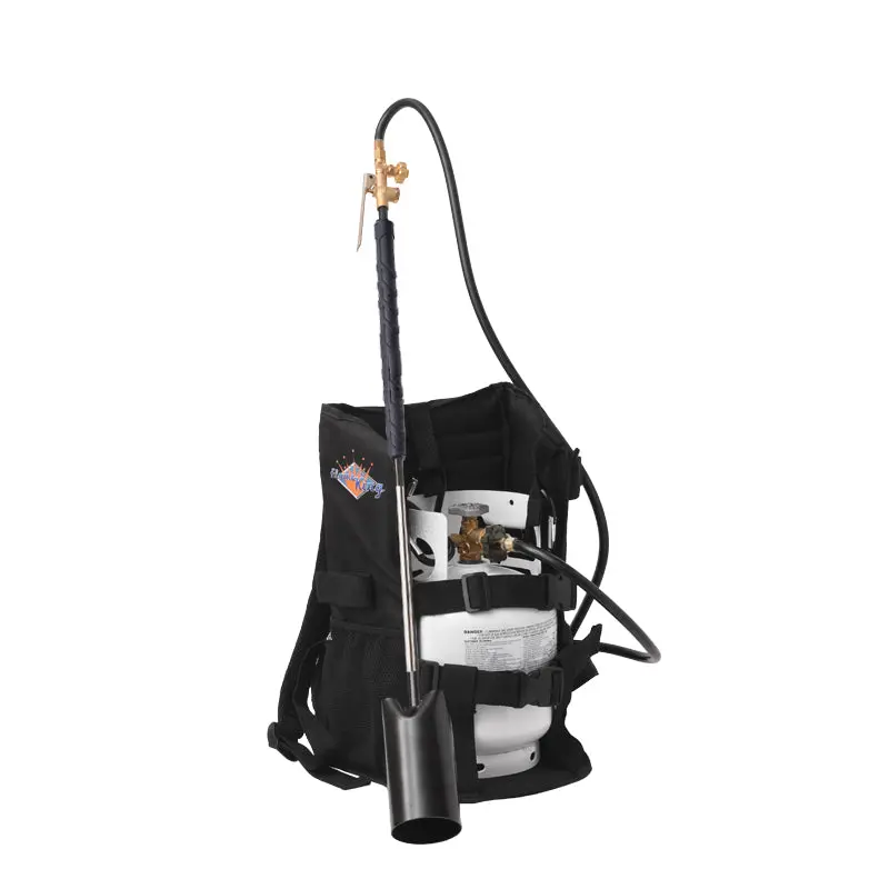Flame King Compact Torch Bundle: 5-Pound Propane Tank + 500K Btu Ignitor Torch + Backpack 1