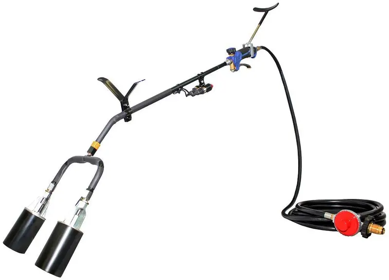Flame King Dual-Head 500,000 Btu Propane Weed Burner Torch 1