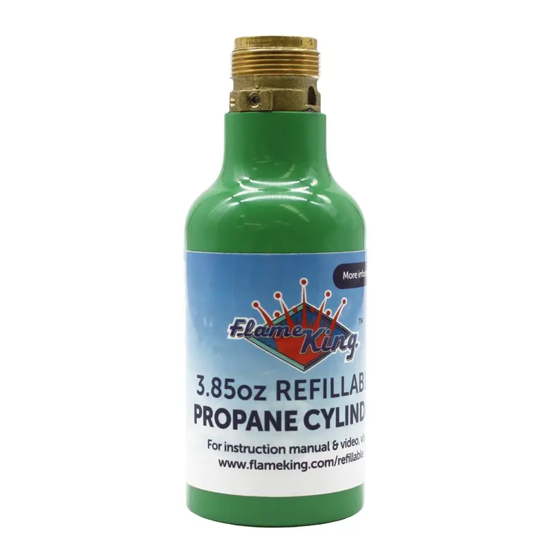 Flame King Eco-Friendly 1/4 Lb Refillable Mini Propane Cylinder 1