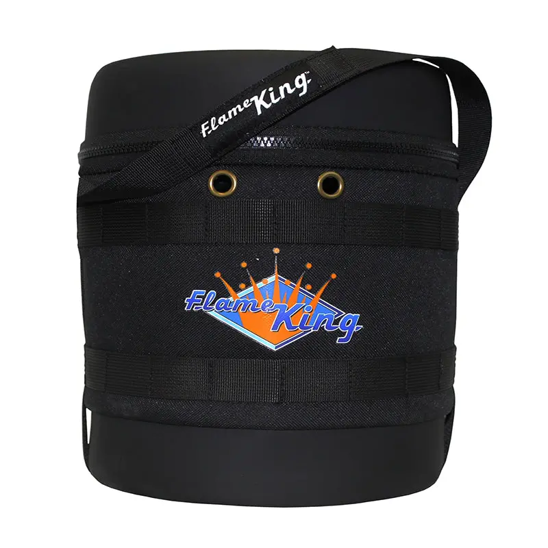 Flame King Insulated Carry Case For 3 Lb Propane Tanks – Gas Hauler Protective Sleeve 1