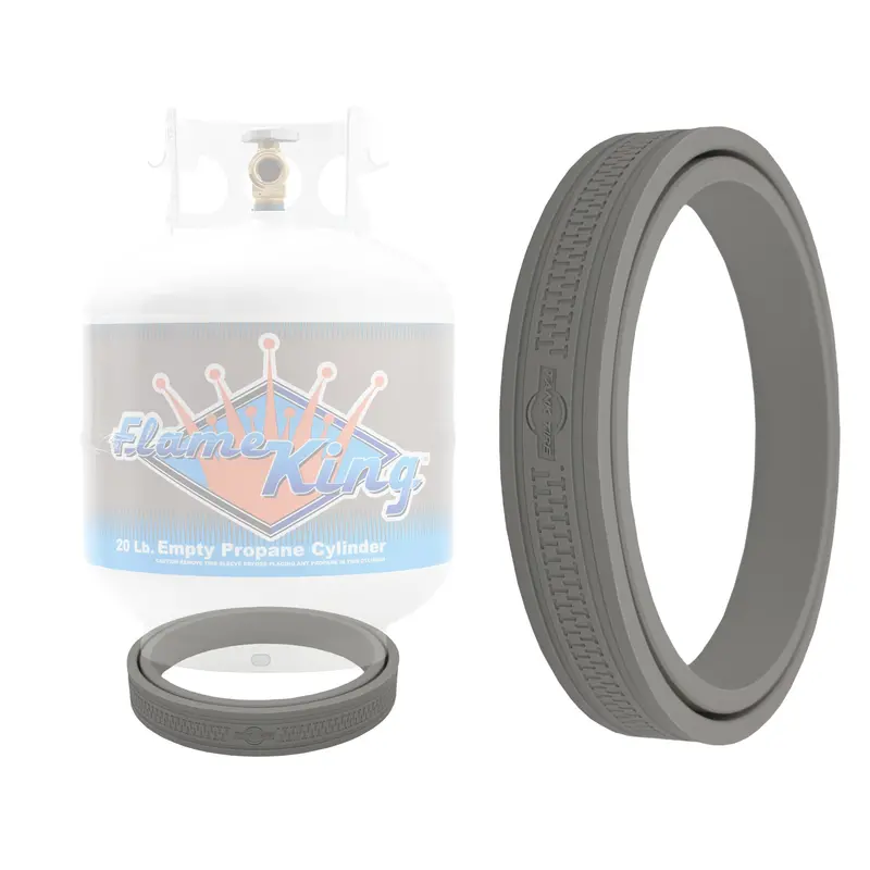 Flame King Propane Tank Holder Ring Base For Secure Cylinder Stability 1