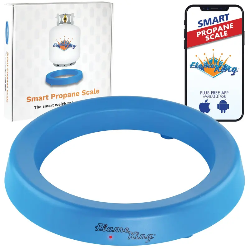 Flame King Smart Wireless Propane Tank Scale With Digital Gauge 1