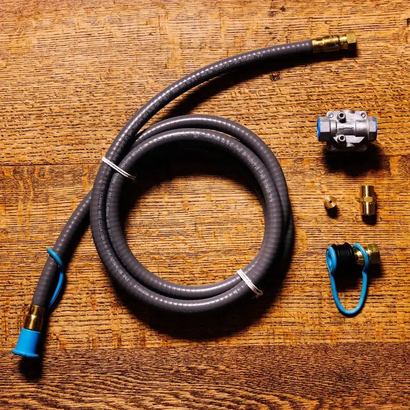Fontana Forni Natural Gas Conversion Kit For Wood-Fired Pizza Ovens 1