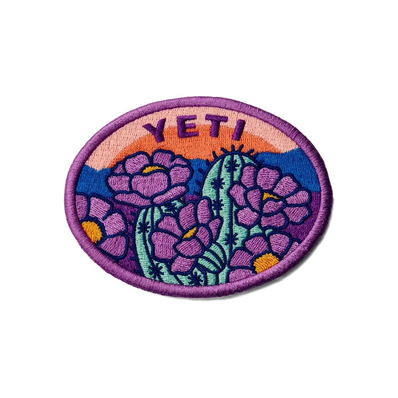 Full Bloom Embroidered Patch – Limited Edition 1