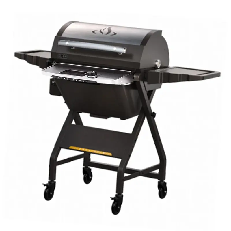 Halo Prime 1100 Portable Pellet Grill With Integrated Outdoor Cart 1