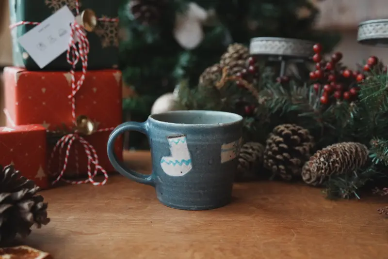 Haruko Harada Festive Ceramic Mug – Straight Silhouette (Hh37) 1