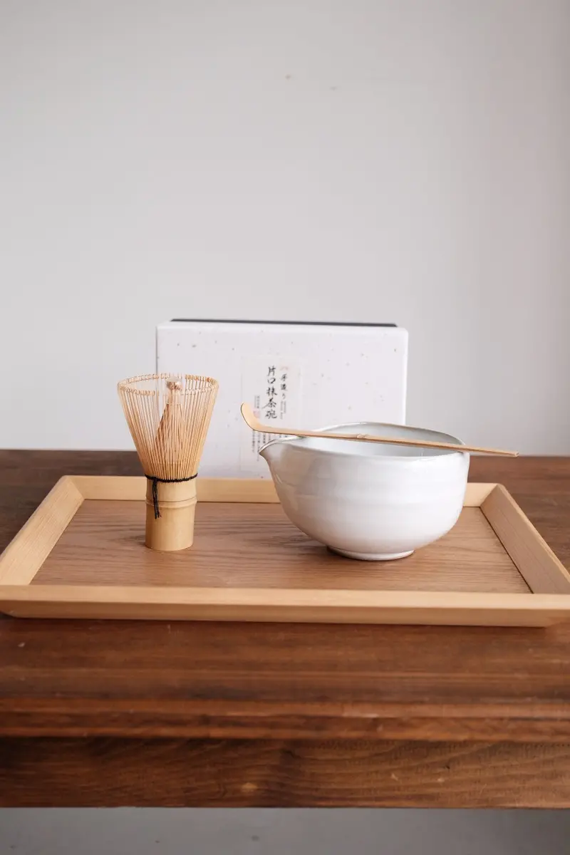 Hasami Ware Kataguchi Matcha Bowl Set (Multiple Pieces) 1