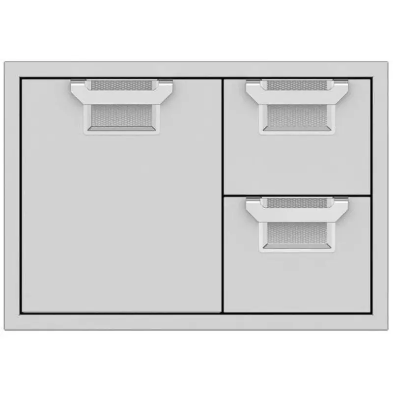 Hestan 30-Inch Aspire Dual-Drawer & Cabinet Storage Center 1