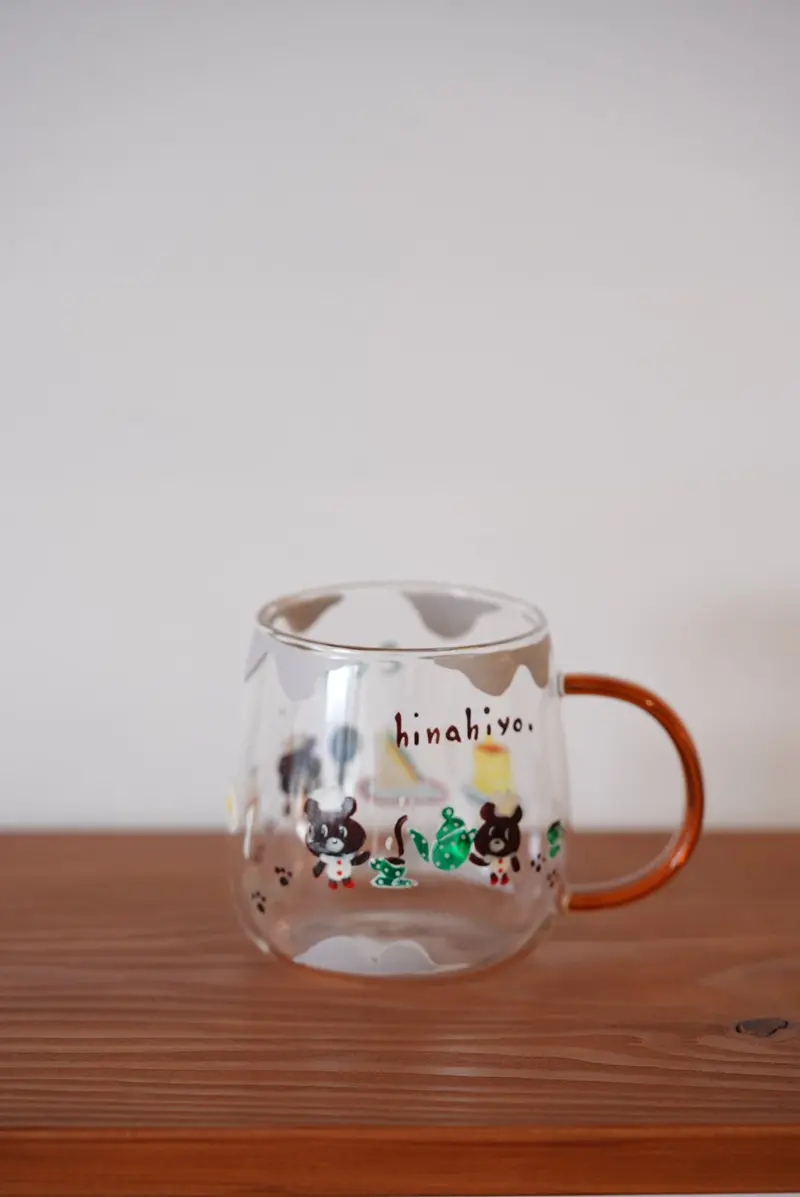 Hina Hiyo Club Classic Glass Tea Cups Set #1 1