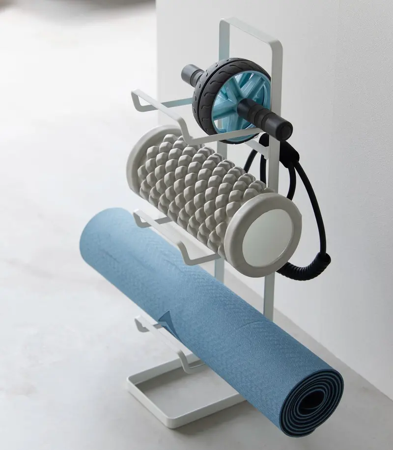 Home Gym Equipment Storage Rack – Steel Frame 1