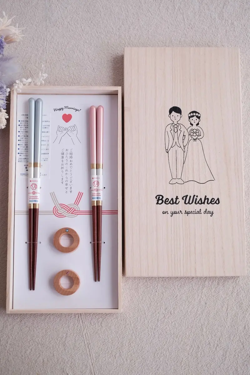 Ishida Wedding Chopstick Set – Luxe Presentation For Special Occasions 1