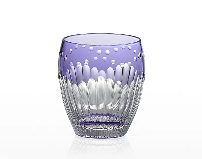 Kagami Crystal Chrysanthemum Edo Kiriko Whiskey Glass By Satoshi Nabetani 1