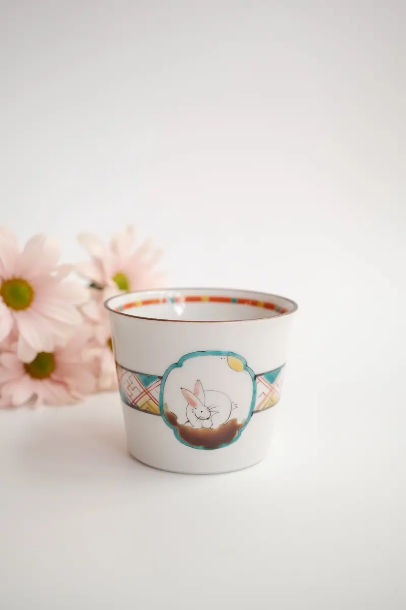 Kana Kobayashi Rabbit-Design Ceramic Cup (Kk01) 1