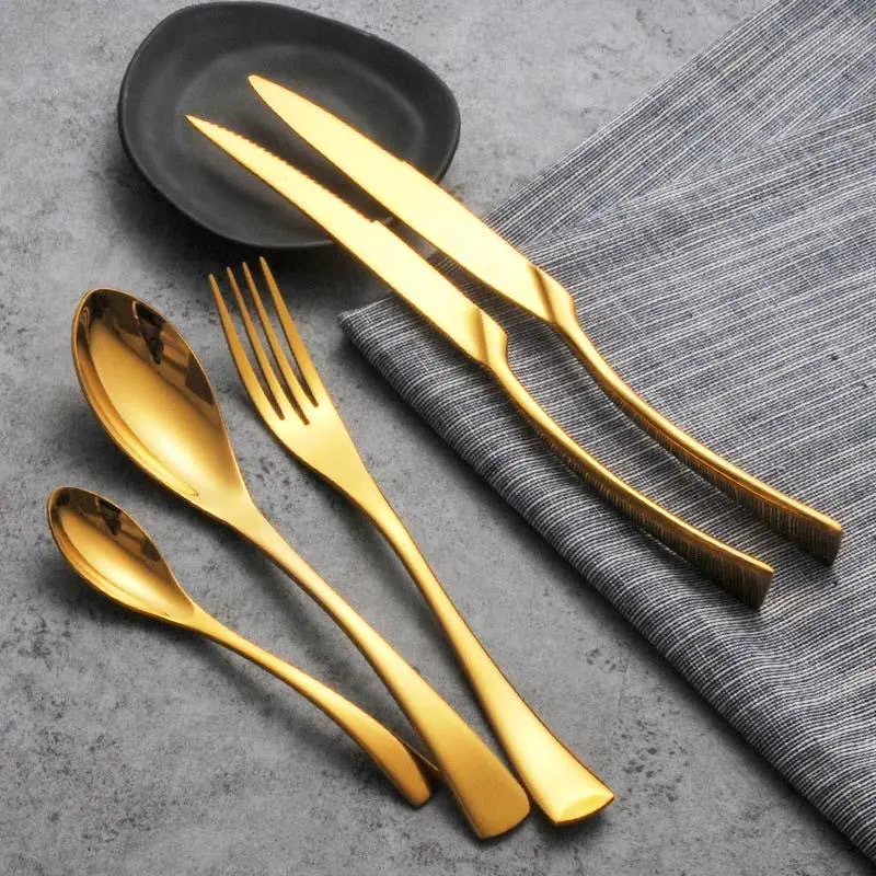 Kaya Minimalist Flatware Set (5-Piece) 1