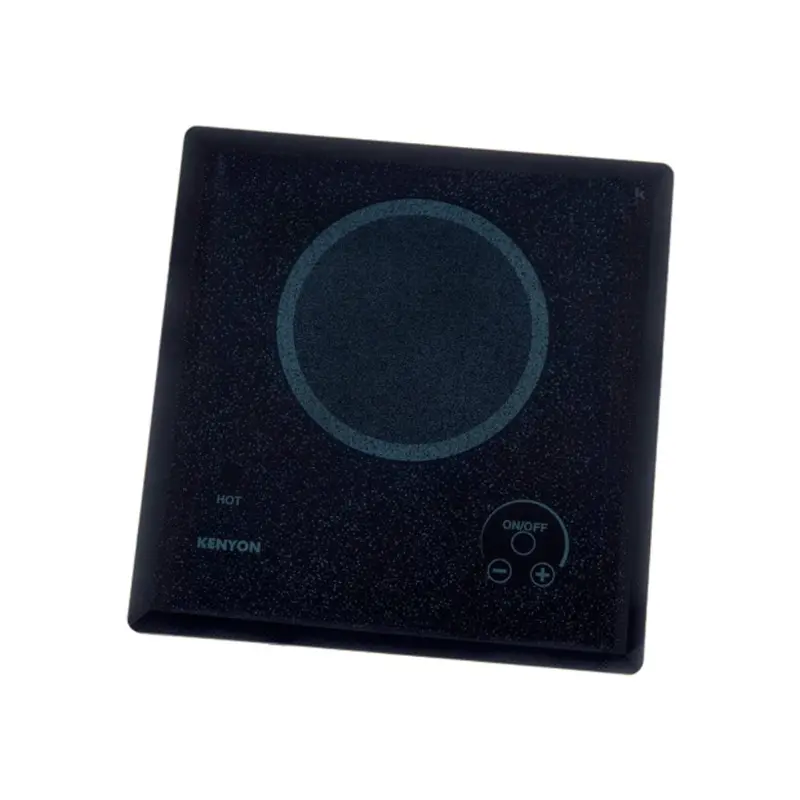 Kenyon Lite-Touch Q Outdoors 12-Inch Single-Burner Portable Cooktop – 120V, Touch Interface 1