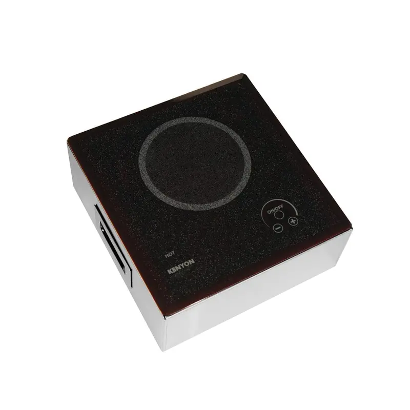 Kenyon Lite-Touch Q To-Go 12-Inch Solo Electric Cooktop – Compact, Touch-Activated, 120V 1