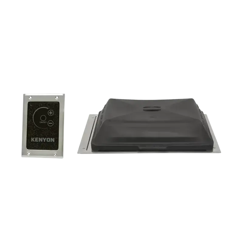 Kenyon Silken 18" Built-In Electric Grill – 1-Burner, 240V, Remote Control, No Lid 1