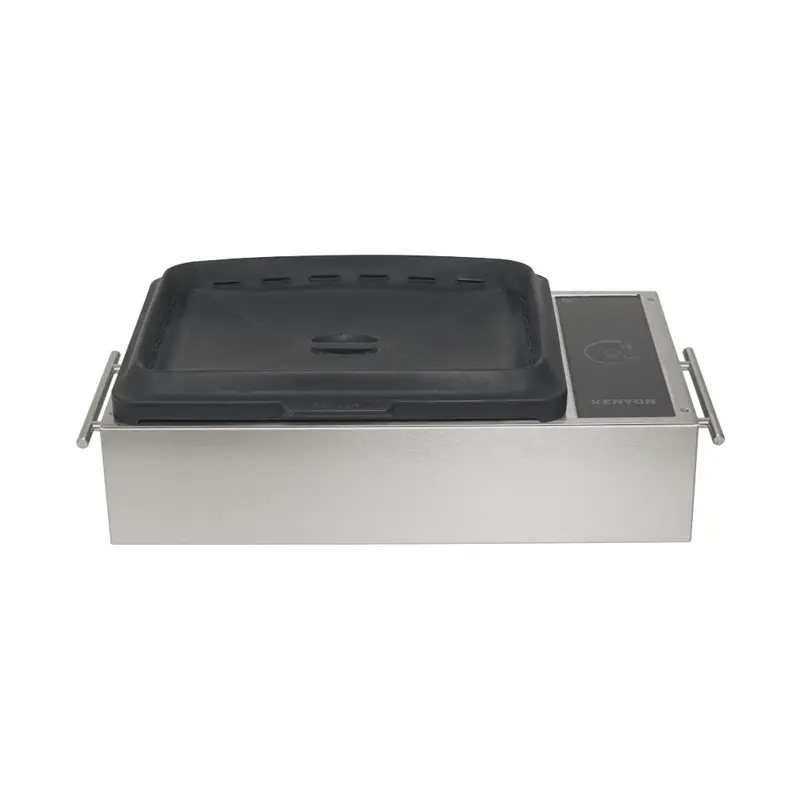 Kenyon Silken 21-Inch Portable Single-Burner Electric Grill – 120V, Touch-Controlled 1