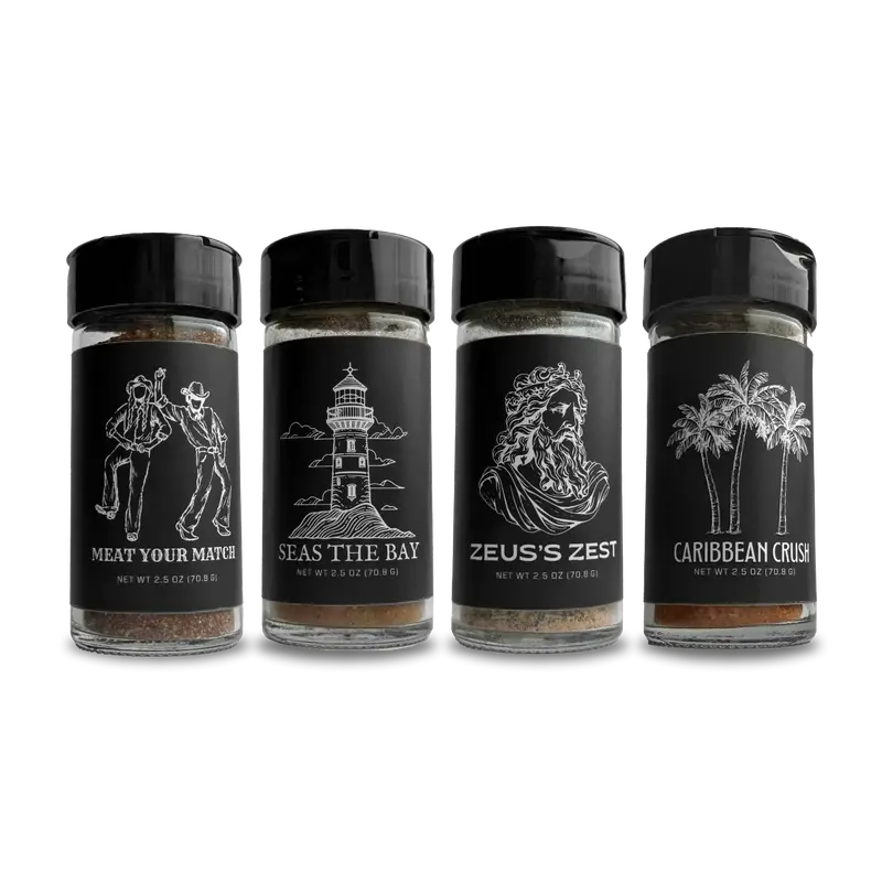 Kenyon Sizzle & Spice 4-Piece Seasoning Set 1