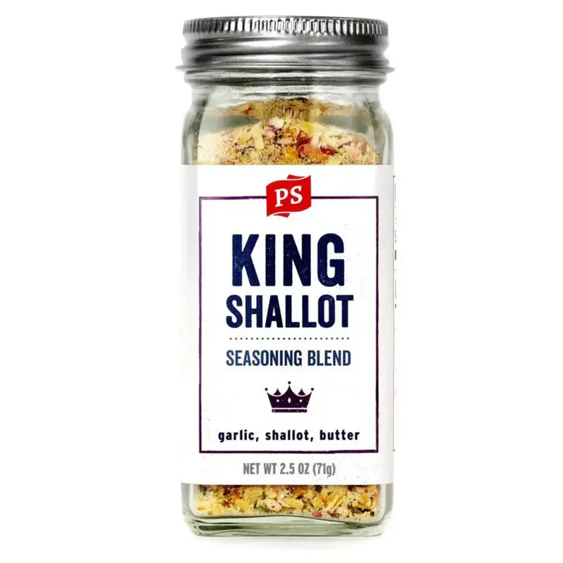 King Shallot Black Garlic Seasoning – 2 Oz Gourmet Rub 1