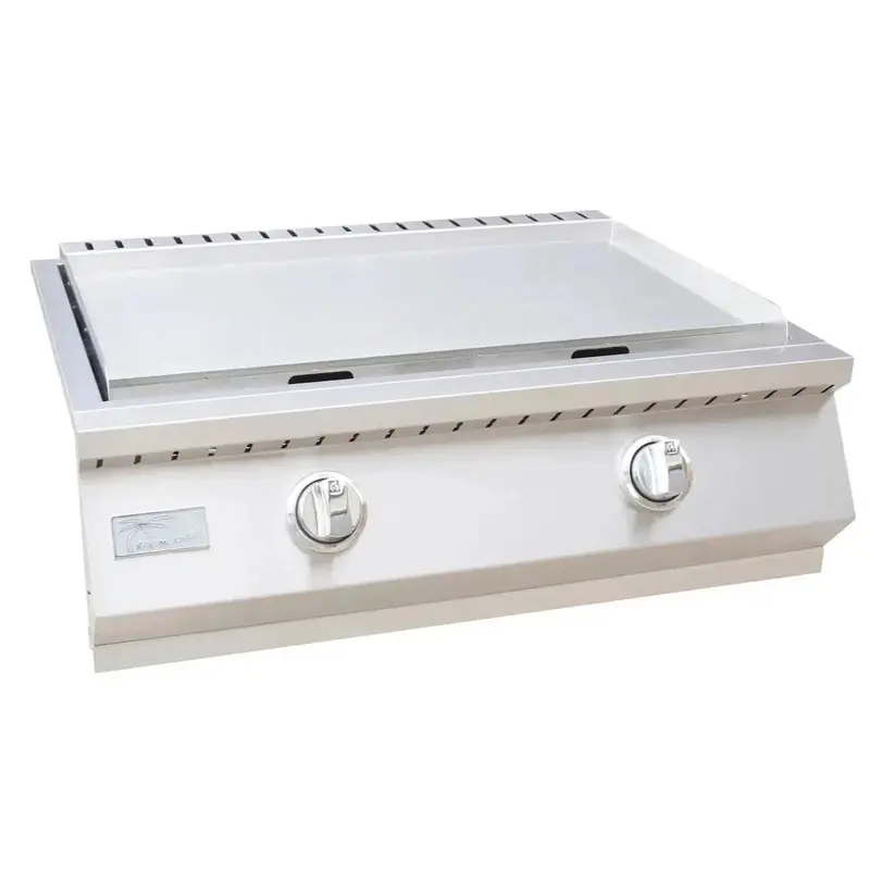 Kokomo Grills 30-Inch Liquid Propane Teppanyaki Griddle For Outdoor Kitchen Installations 1
