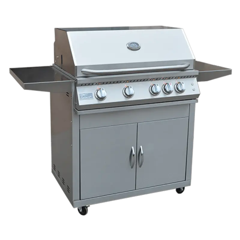 Kokomo Professional 32-Inch Freestanding Propane Gas Grill With 4 Burners & Cart 1
