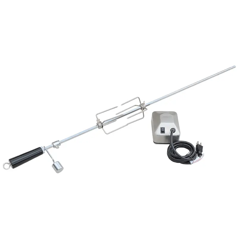 Kokomo Stainless Steel 4-Burner Rotisserie Kit For Outdoor Grills 1