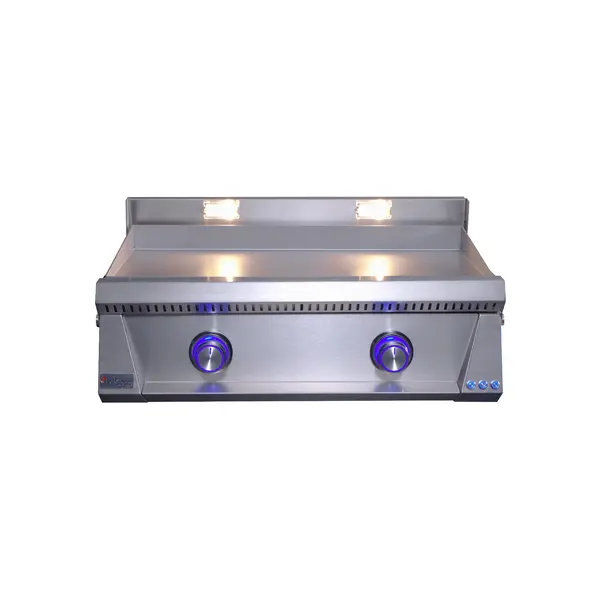 Le Griddle Pro Series 75 – 30" 2-Burner Liquid Propane Flat Top Grill With Built-In Lights & 3Mm Steel Plate 1