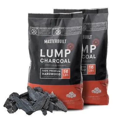 Masterbuilt 16 Lb Two-Bag Lump Charcoal For Gravity Series Grills 1