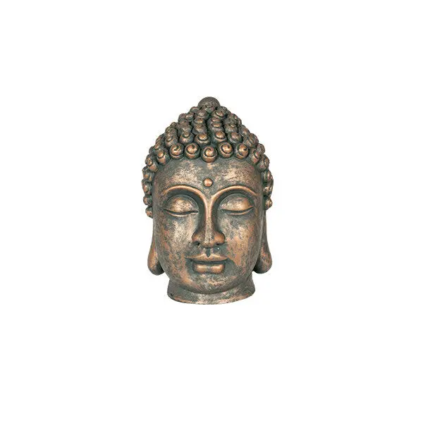 Medium Buddha Head Statue For Home Or Garden Decor 1
