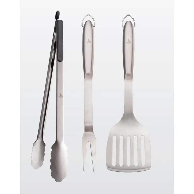 Memphis 3-Piece Premium Bbq Utensil Set – Stainless Steel Tools 1