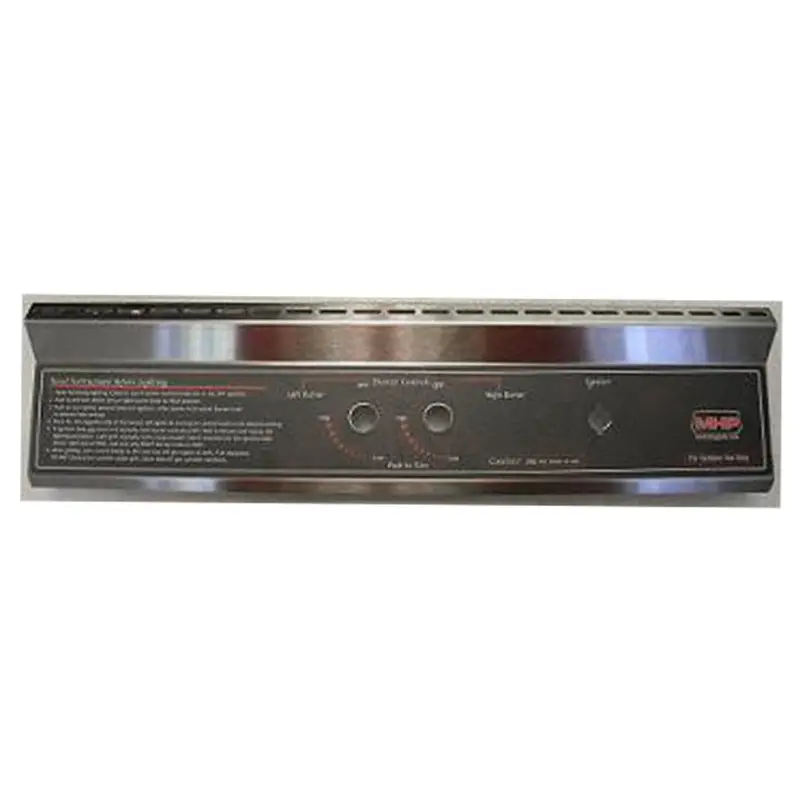 Mhp Ggcp Premium Stainless Steel Control Panel With Pre-Installed Label 1