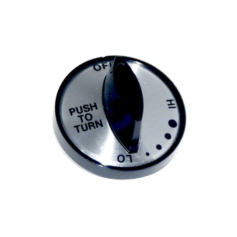 Mhp K5B Silver Face Valve Knob For Arkla And Kenmore Grill Series 1