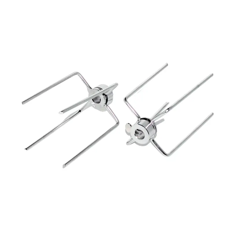 Mhp Mh3Ssb Stainless Steel Jumbo Meat Forks – Pair 1