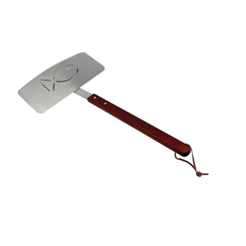 Mhp Stainless Steel Fish Spatula With Genuine Rosewood Handle 1
