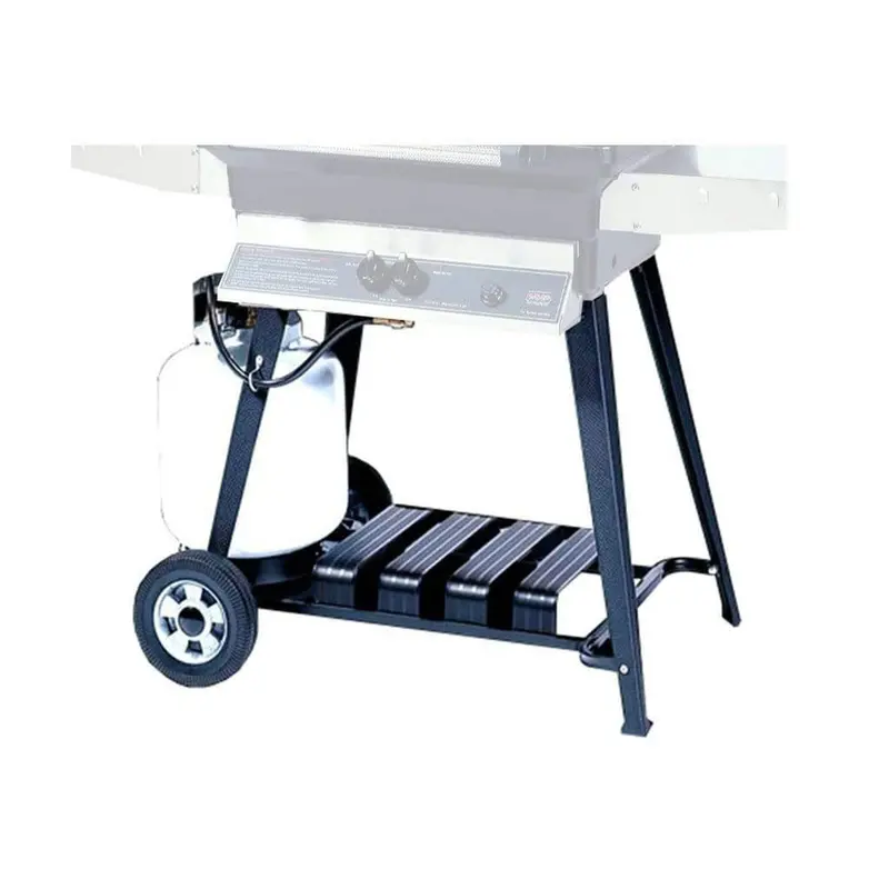 Mhp Wcp4 Aluminum Grill Cart With Propane Tank Ring 1