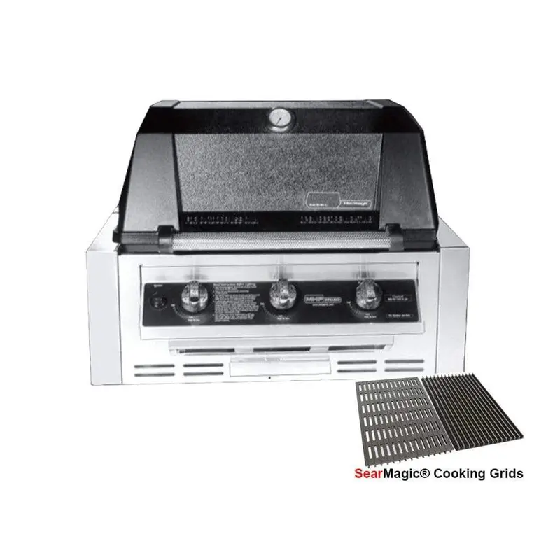 Mhp Whrg4Ls Hybrid Built-In Gas Grill With Searmagic® Cooking Grids 1