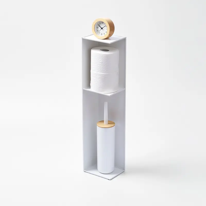 Minimalist Bathroom Storage Unit – All-Steel Design 1