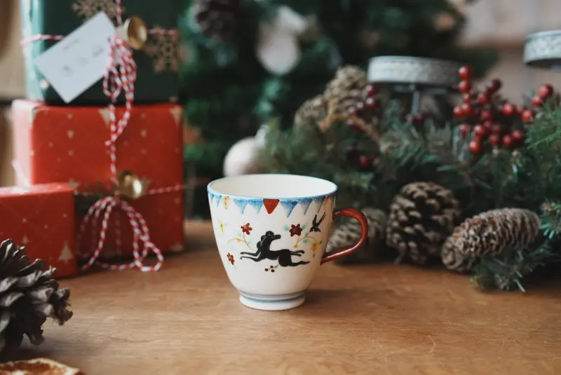 Misao Yajima Animal-Themed Ceramic Mug (My01) 1
