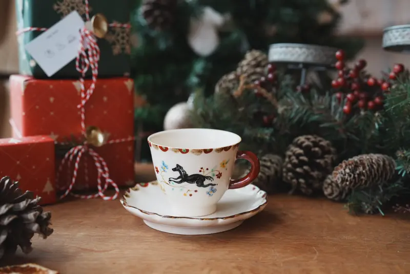 Misao Yajima Coordinated Mug And Saucer Set (My04) 1