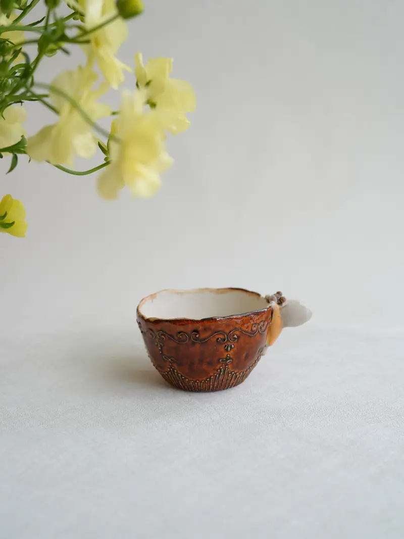 Misuzu Ishigami Round Ceramic Mug – Smooth Glazed Japanese Daily Cup (Mis23) 1